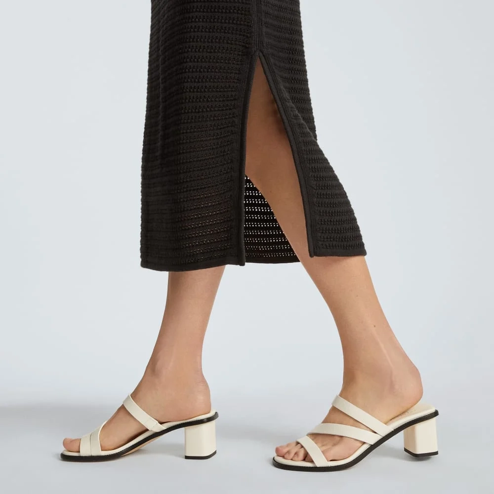 The Crochet Knit Skirt | Black (3)