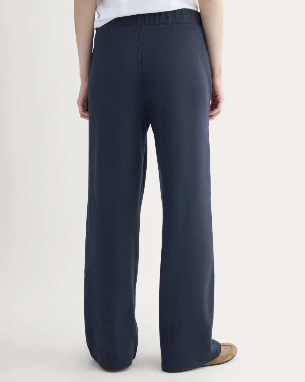 Lightweight Terry Pintuck Sweatpant | Navy (2)