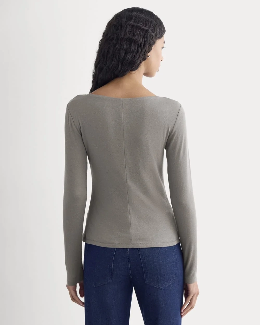 Button-Up Top in Butterluxe | Taupe (2)