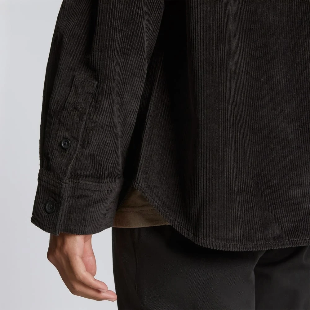 The Corduroy Everyone Overshirt | Black (3)