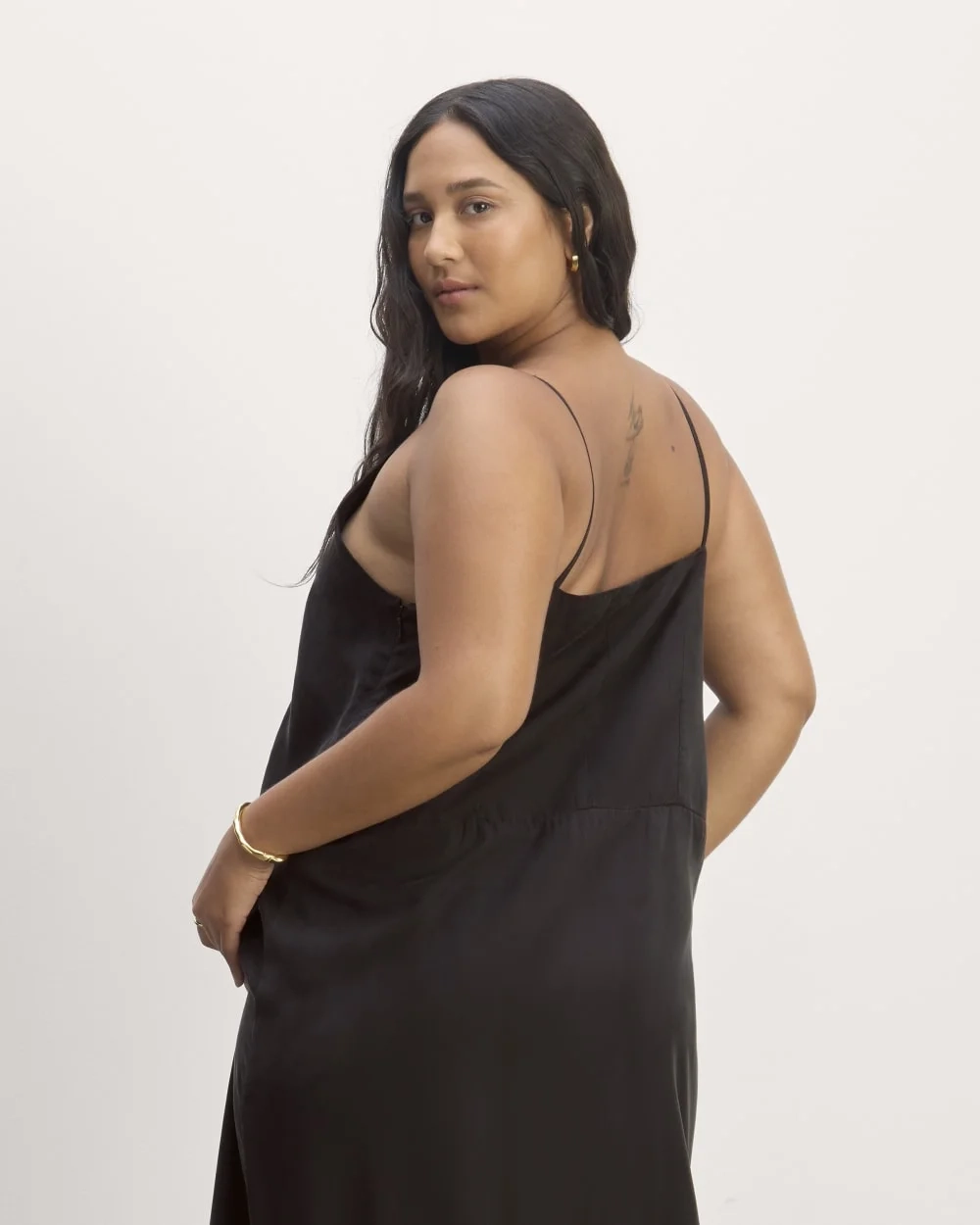 The Long Weekend Dress in Butterlite | Black (2)