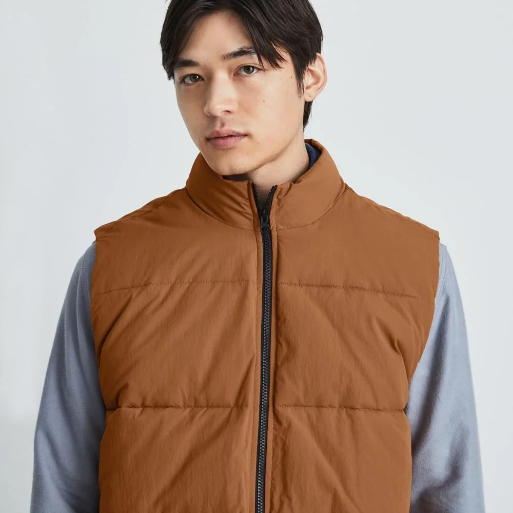 The ReNew Puffer Vest | Toasted Almond (3)