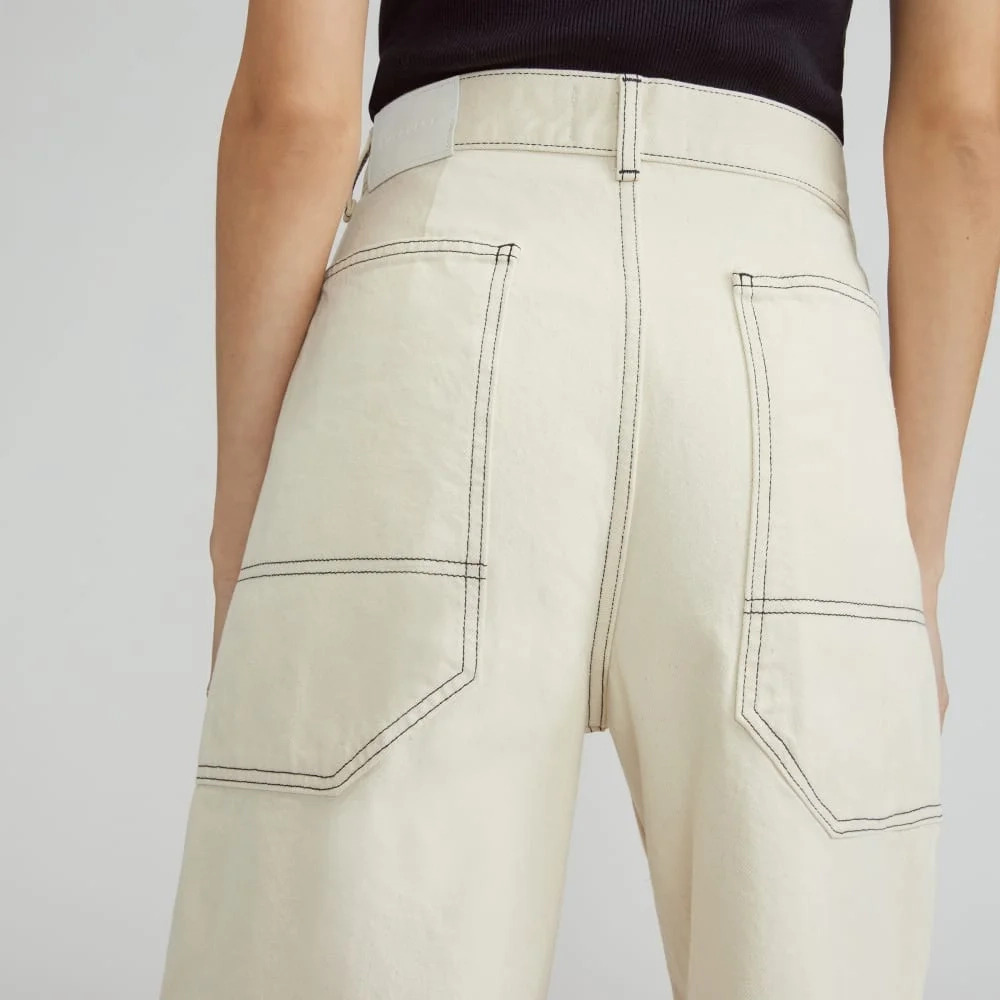 The Way-High® Gardener Cropped Jean | Ecru (3)