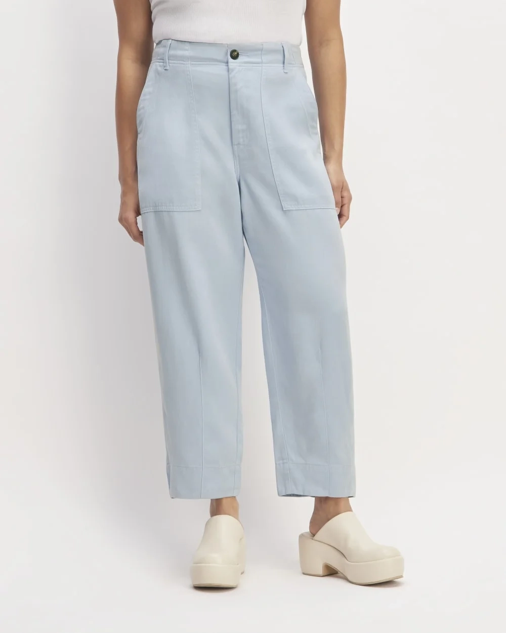 The Utility Pant in Buttersoft | Chambray Blue (4)