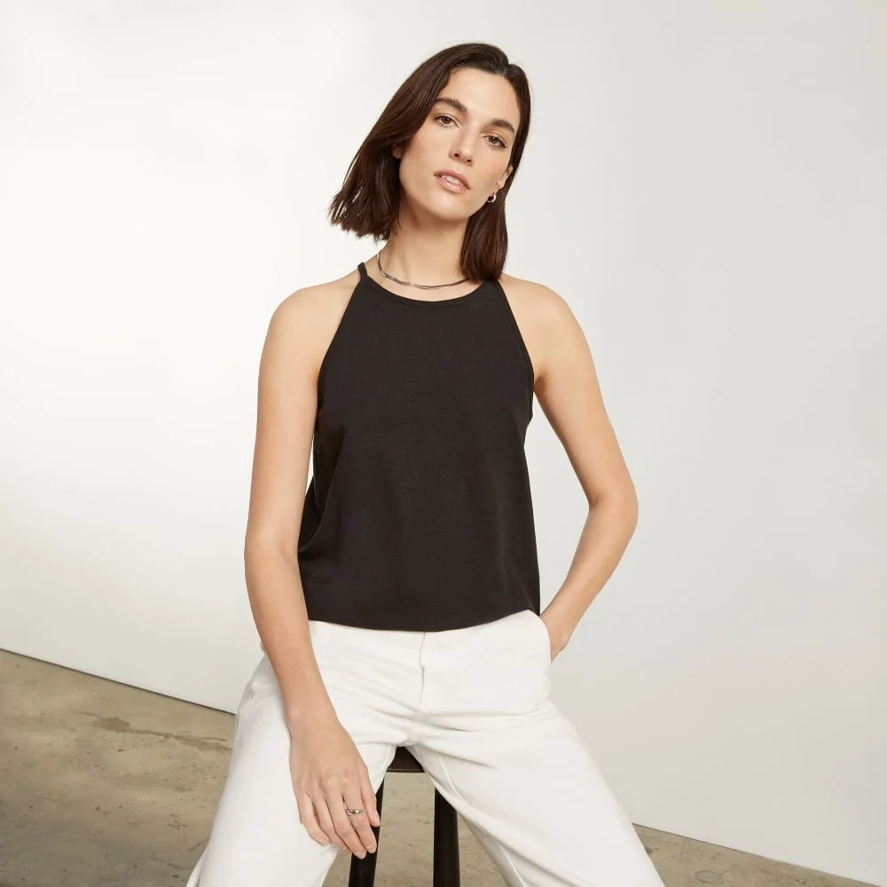 The Hemp Cutaway Tank | Black (4)
