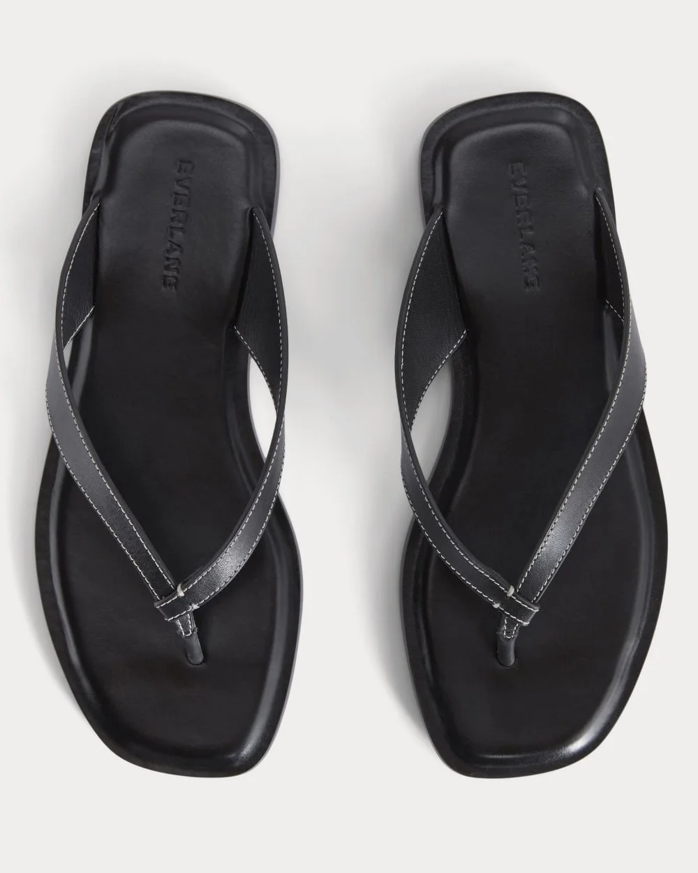 The Leather Flip Flop |  Black (3)