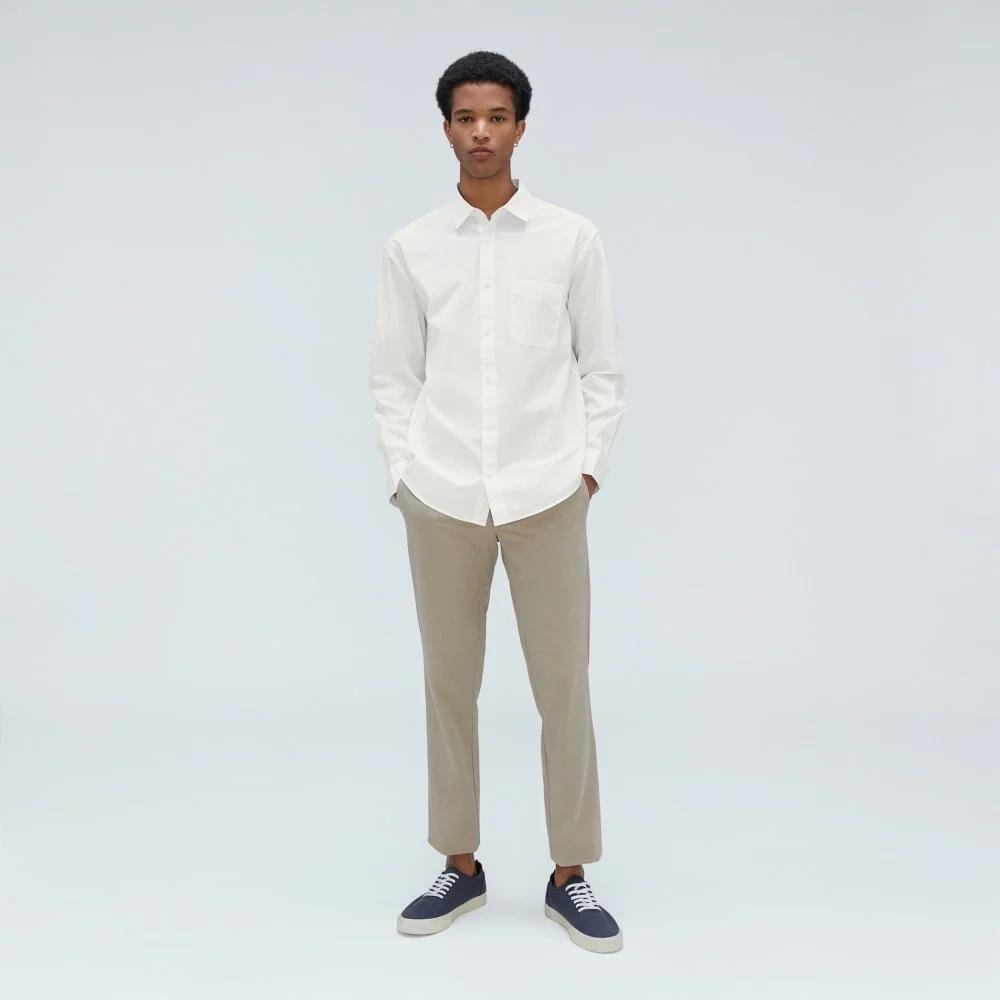 The Relaxed Poplin Shirt | White (3)