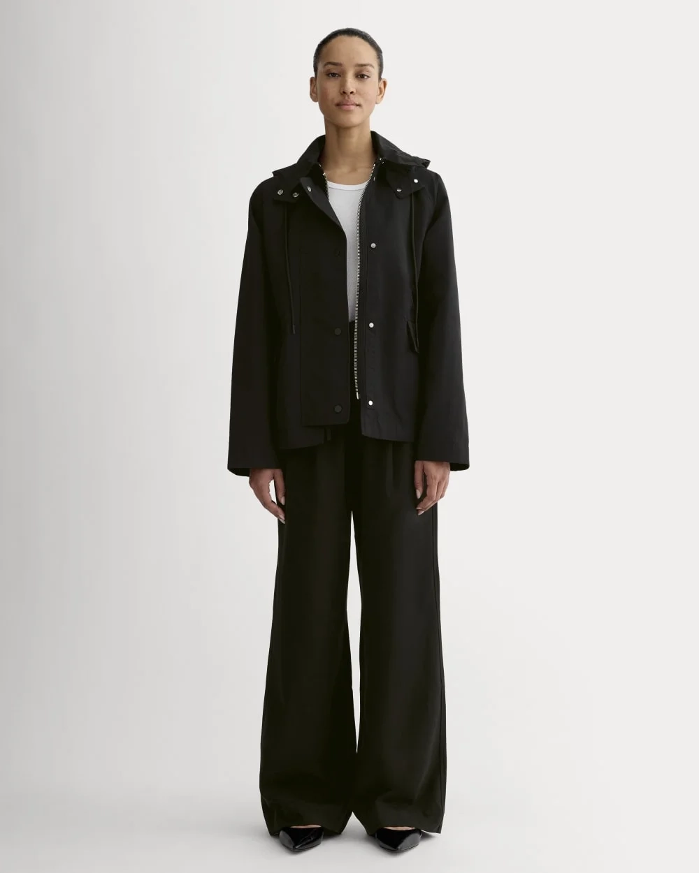 The Short Anorak | Black (2)