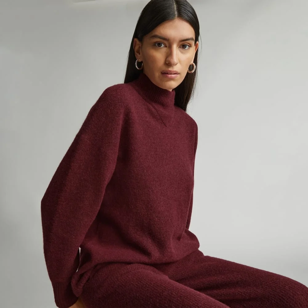 The Cozy-Stretch Pullover | Brandy (2)