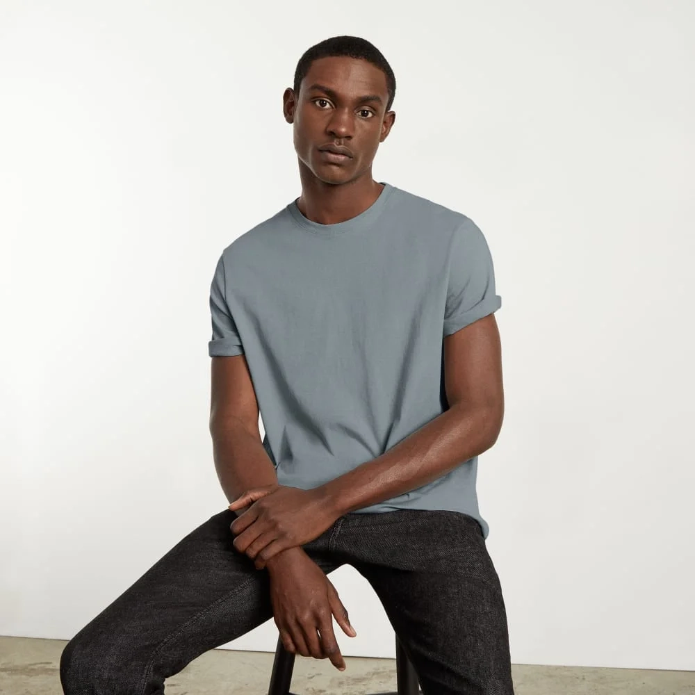 The Organic Cotton Crew | Sky (3)
