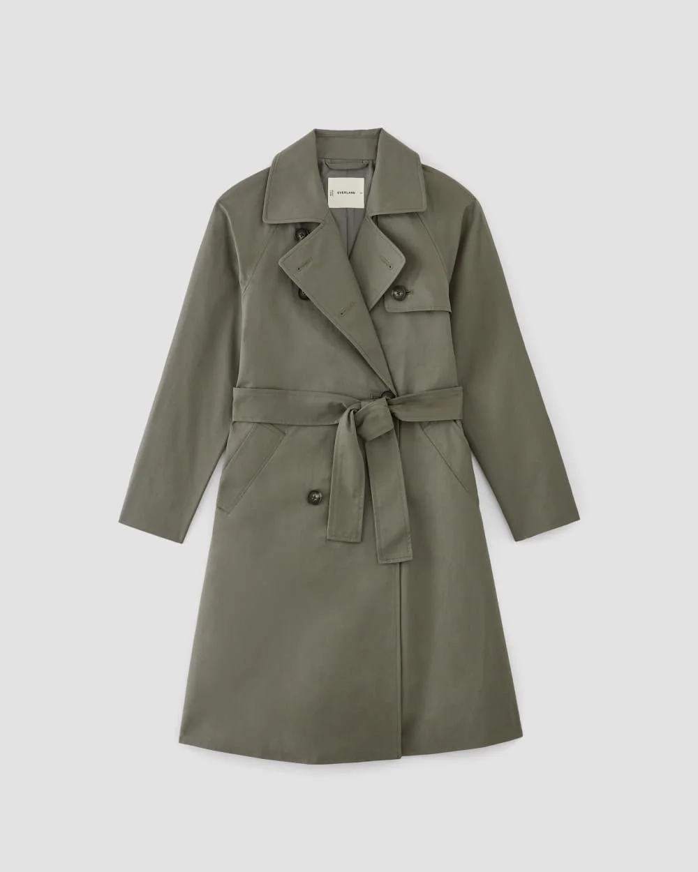 The Trench Coat | Pewter Green (4)
