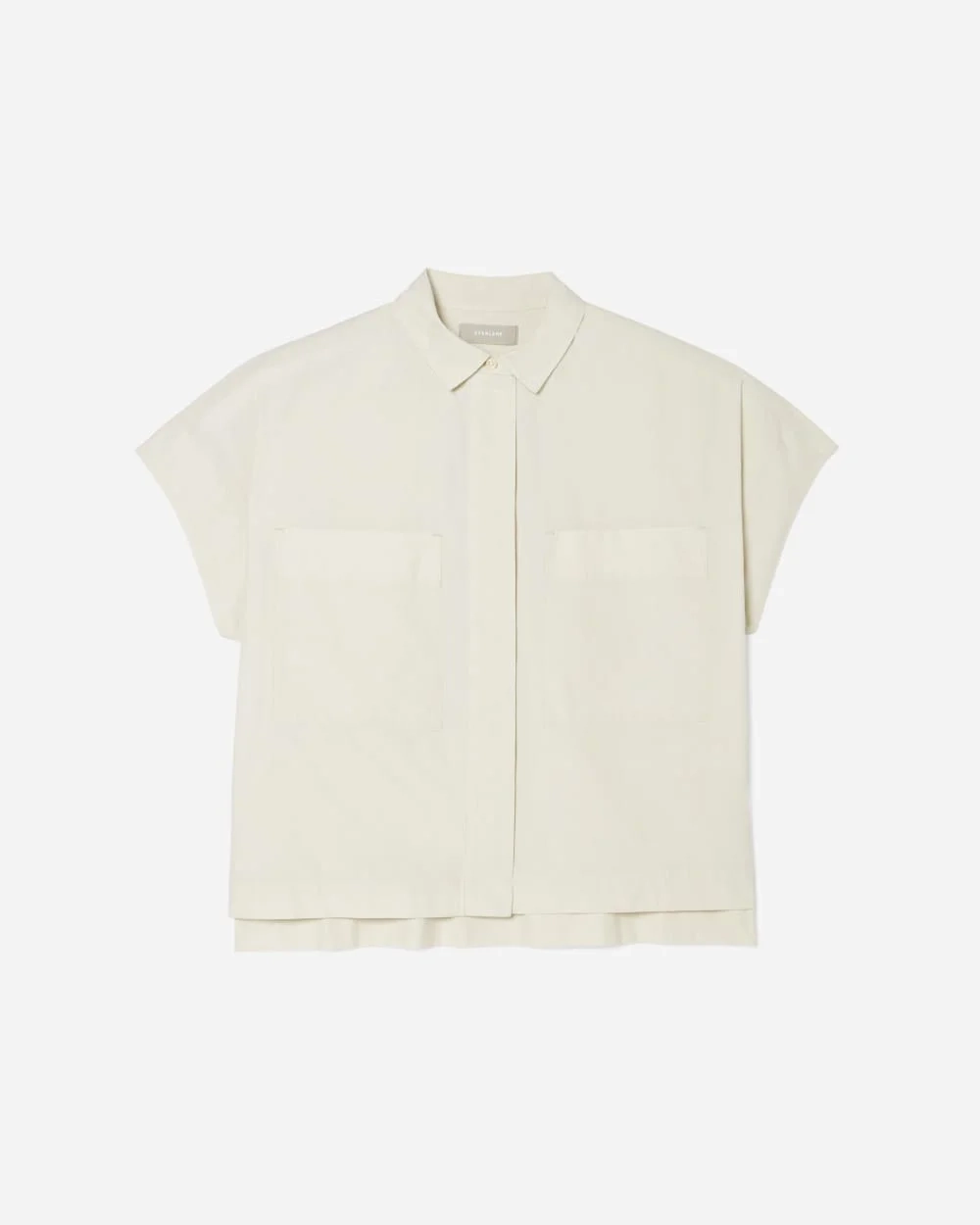 The Short-Sleeve Box Shirt | Sage (4)