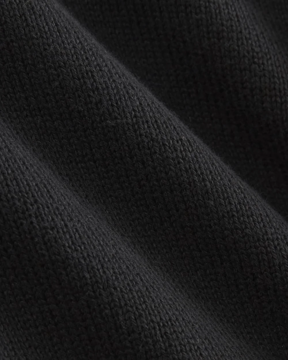 The Classic Sweater in Everyday Cotton | Black (2)