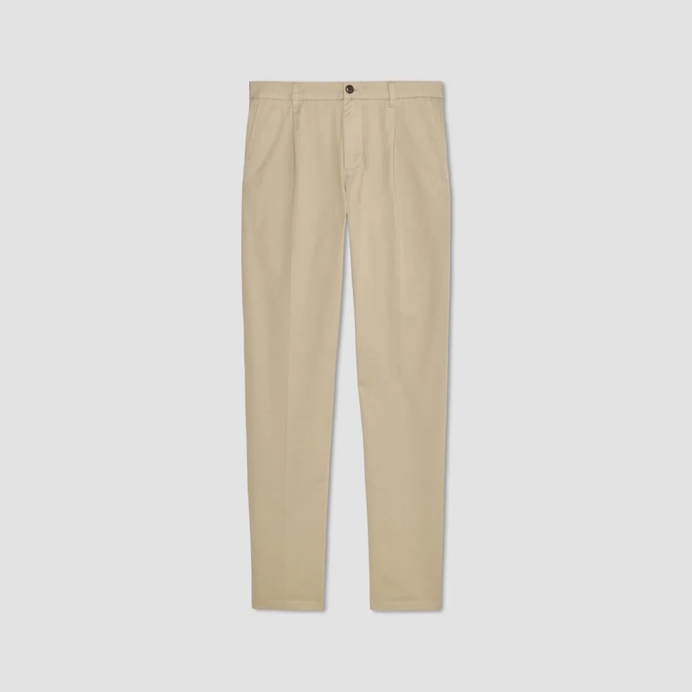 The Pleated Air Chino | Trench Coat Khaki (2)