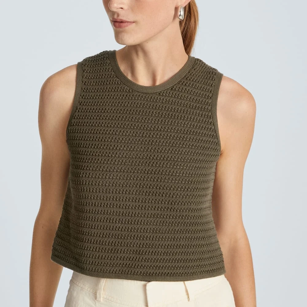 The Crochet Knit Cami | Beech (3)