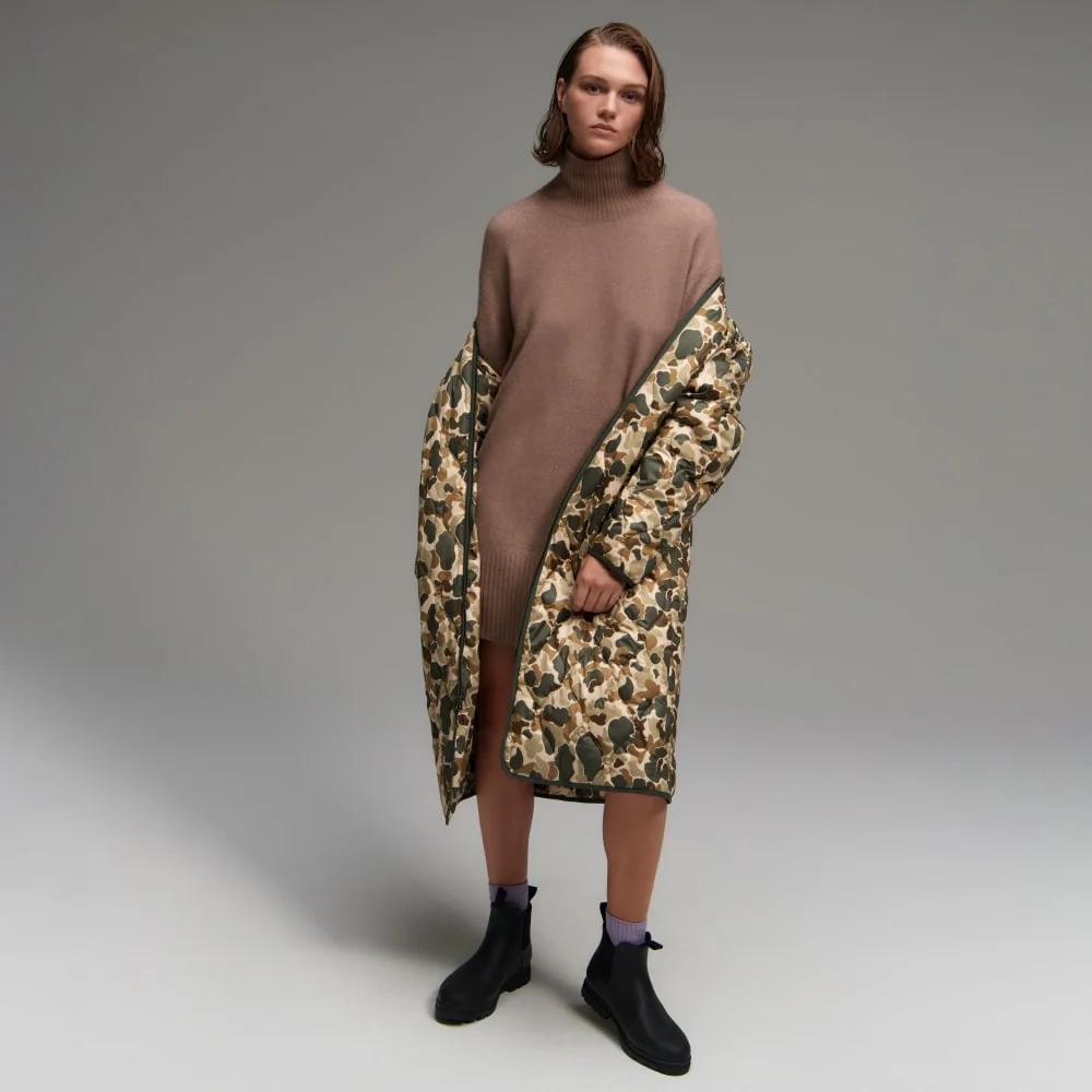 The ReNew Long Liner | Biscotti Camo (2)