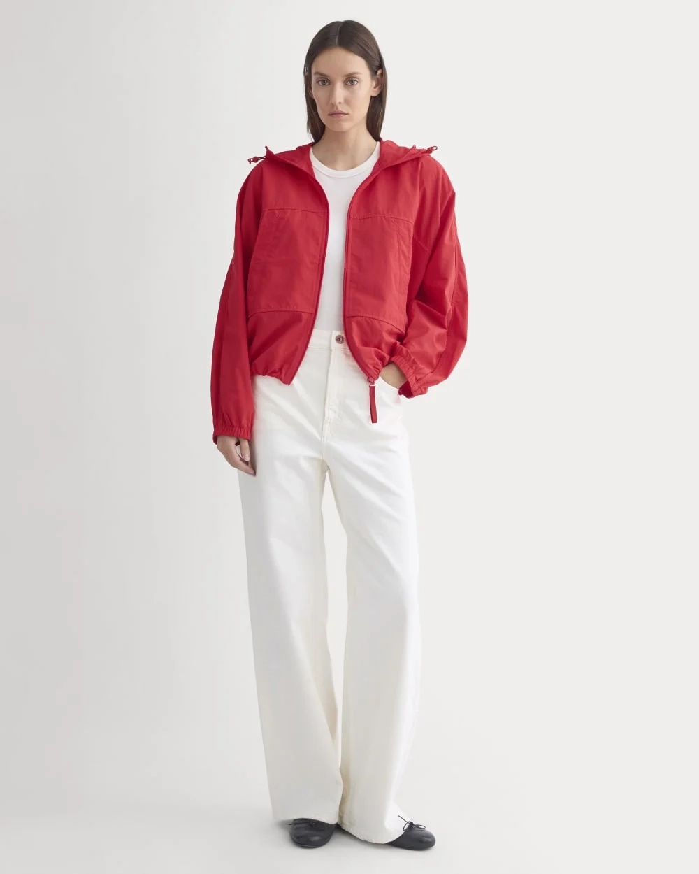 Parachute Jacket | Fiery Red (2)