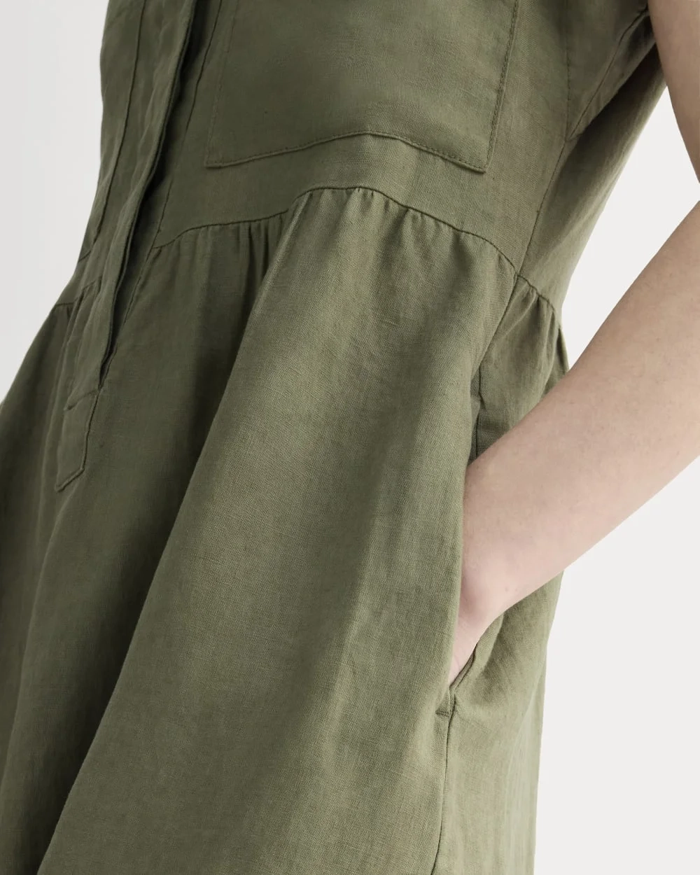The Craft Dress in Linen | Kalamata (3)