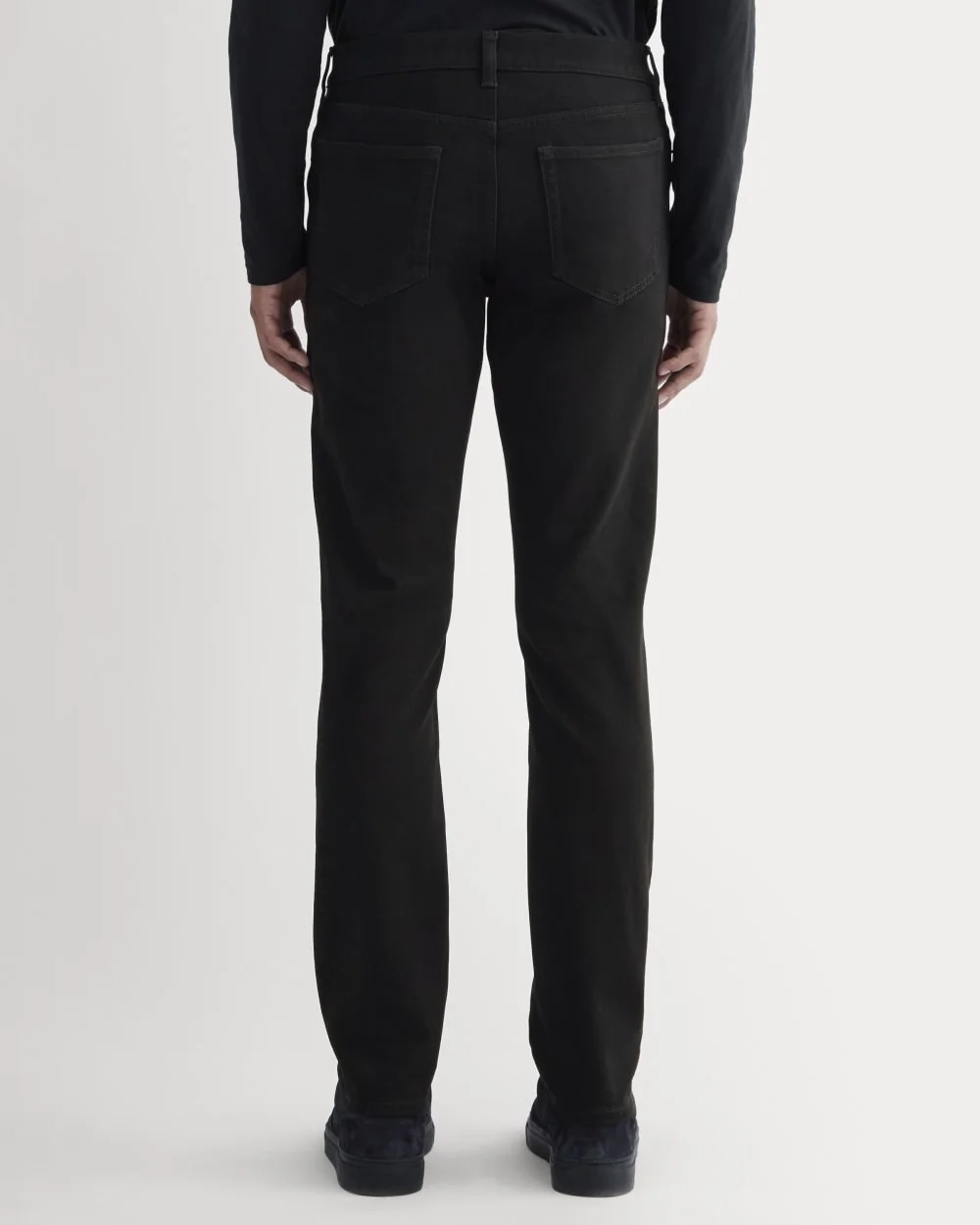 The Slim 4-Way Stretch Organic Jean | Uniform  | Black (4)