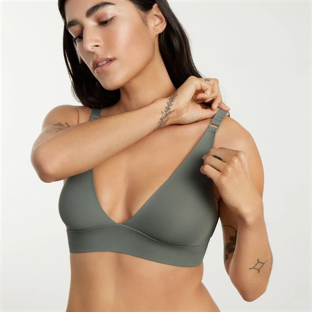 The Invisible Bra | Pewter Green (3)