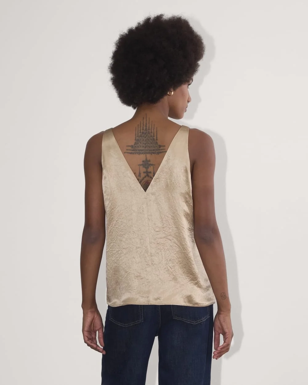 The Satin Tank | Champagne (3)