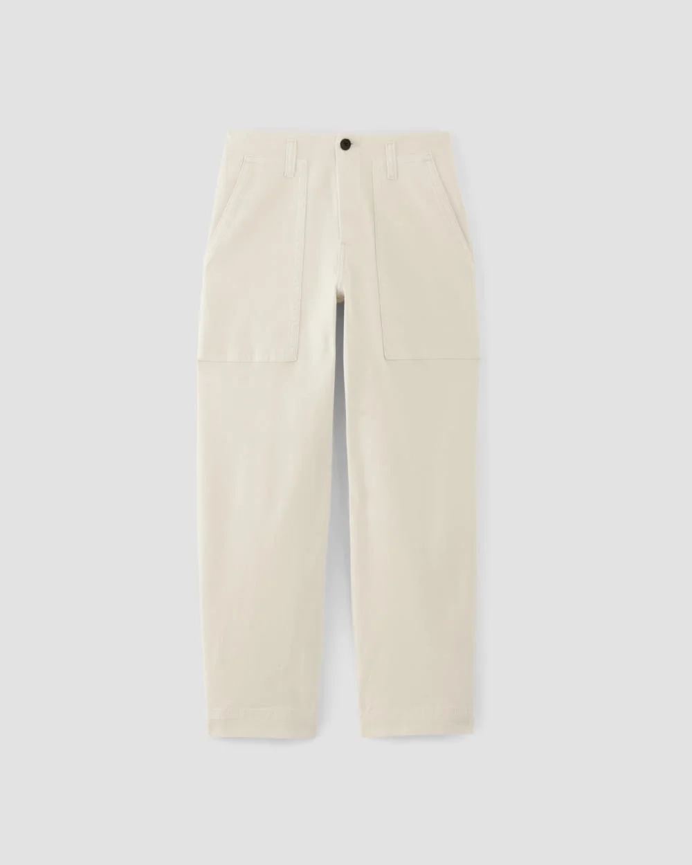The Organic Utility Pant | Bone (3)