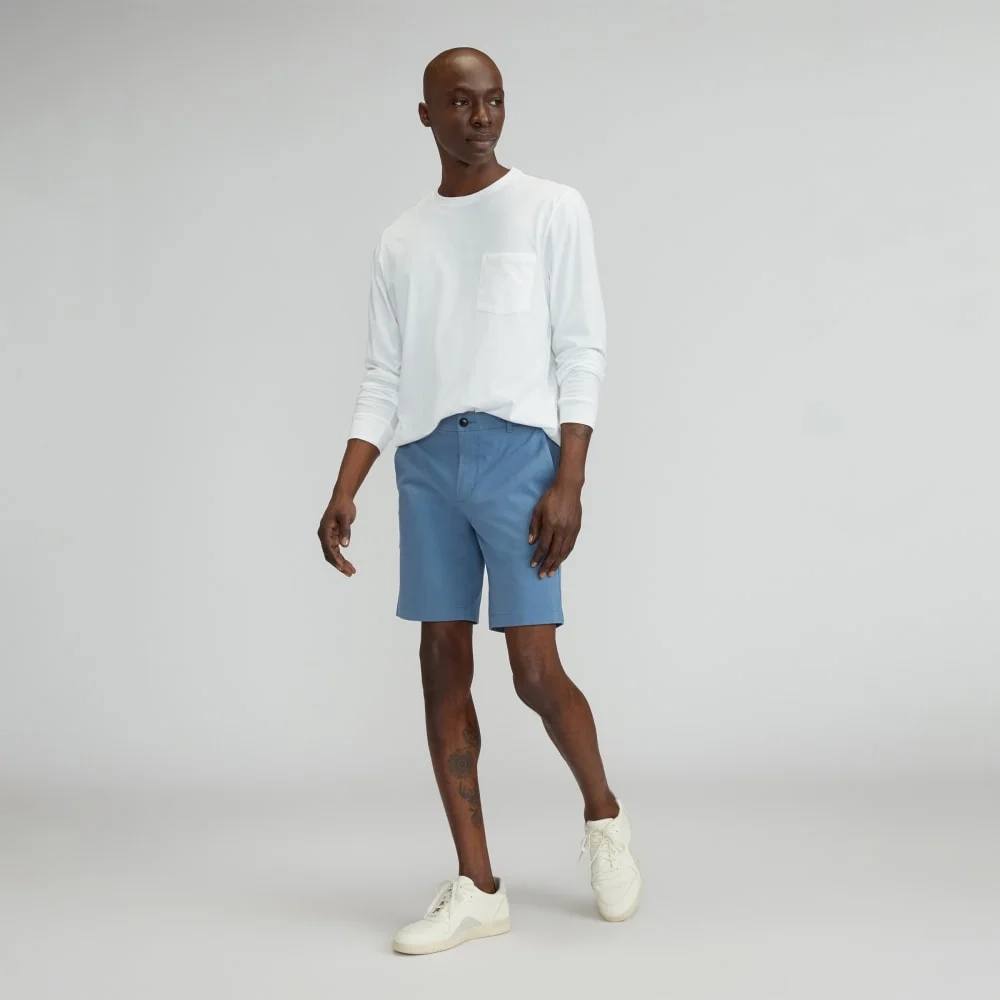 The 9" Slim-Fit Performance Chino Short | Bluefin (2)