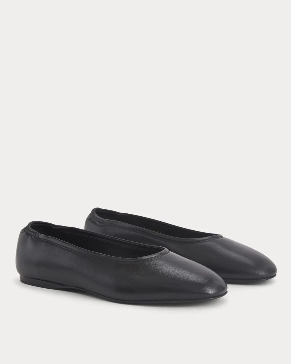 Made in Italy Flat | Black Leather (4)