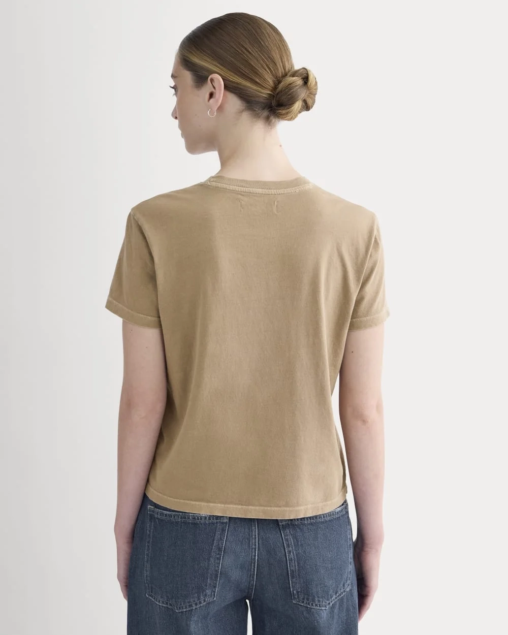 Everlane x The Laufey Foundation Box-Cut Tee | Weathered Clay (4)