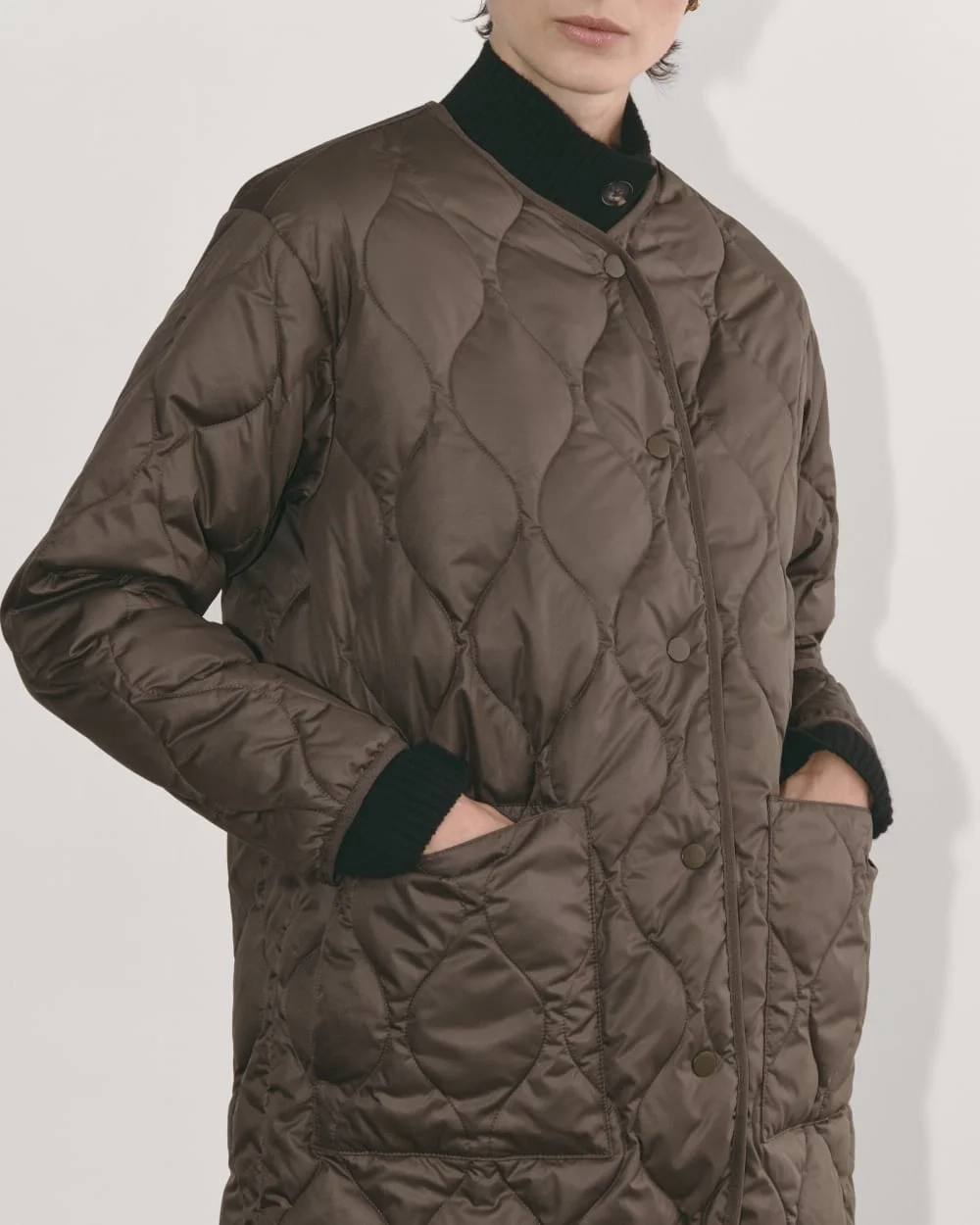 The Quilted Liner | Earth Brown (2)