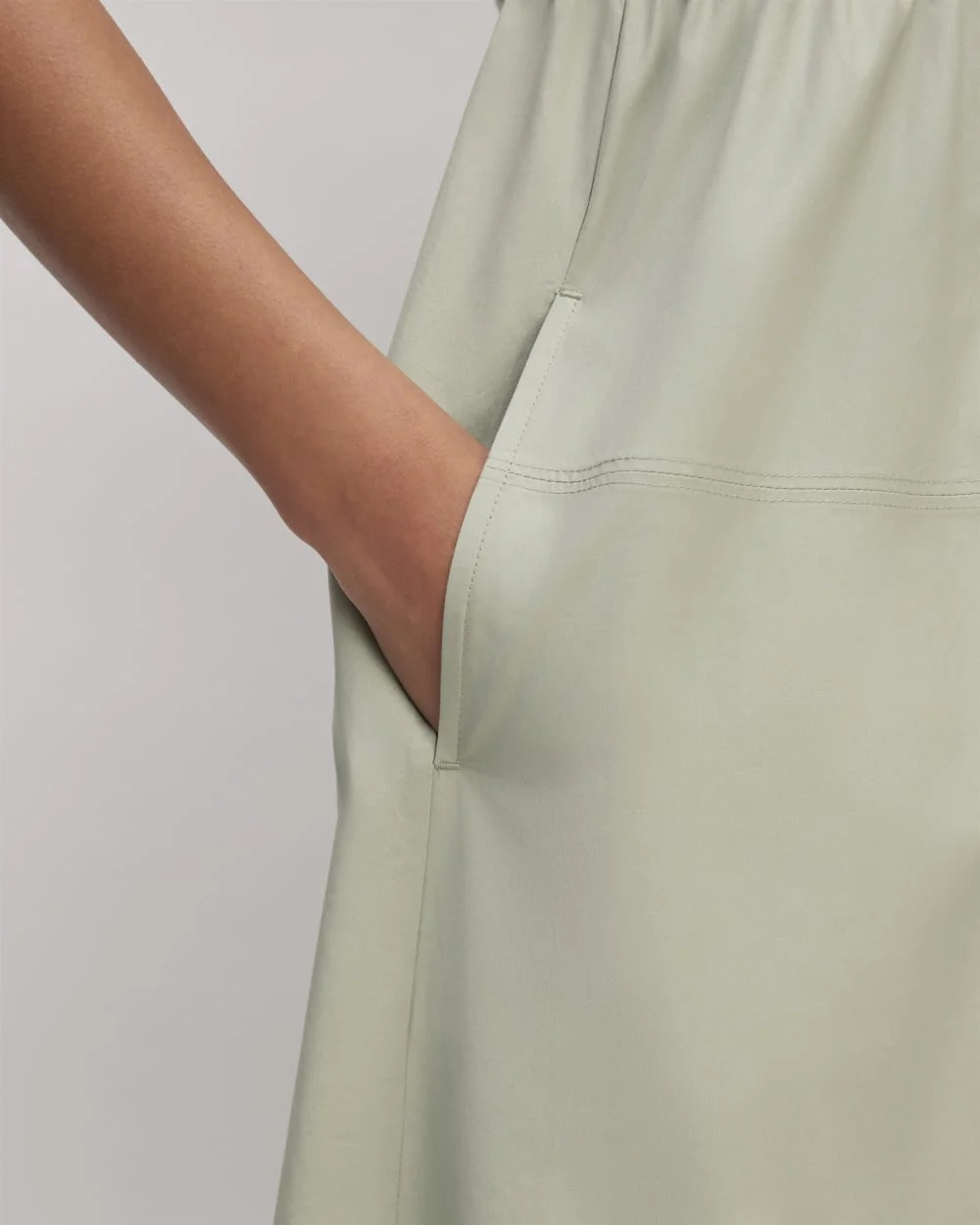 The Supima® Jersey Riviera Dress | Sage Green (3)
