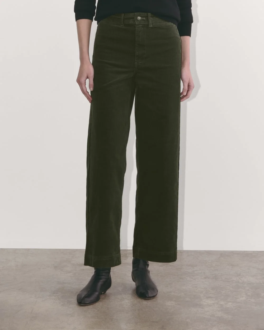 The Sailor Pant in Corduroy | Dark Forest (2)