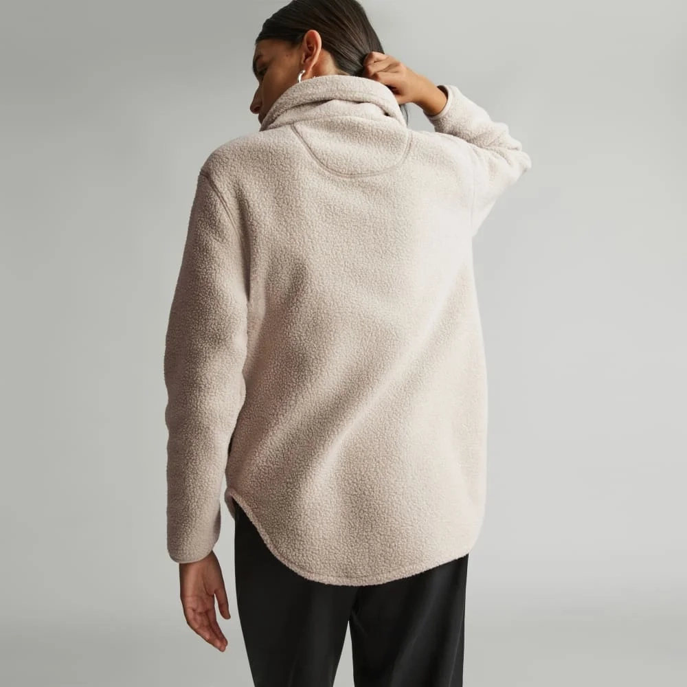 The ReNew Fleece Half-Zip | Oat (3)
