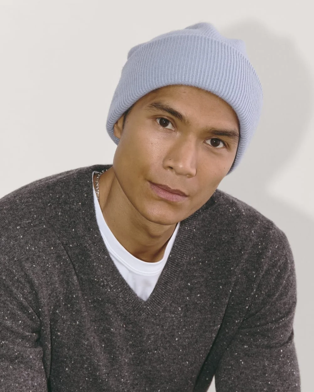 The Cabin Beanie | Blue Slate (2)