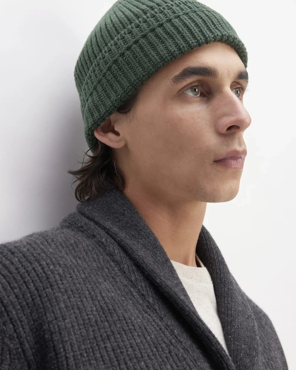 The Organic Cotton Chunky Beanie | Scarab (2)