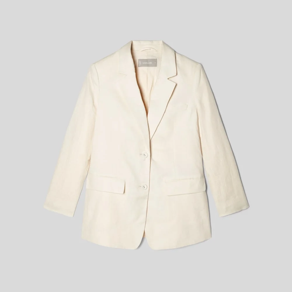 The Oversized Blazer in Linen | Canvas (3)