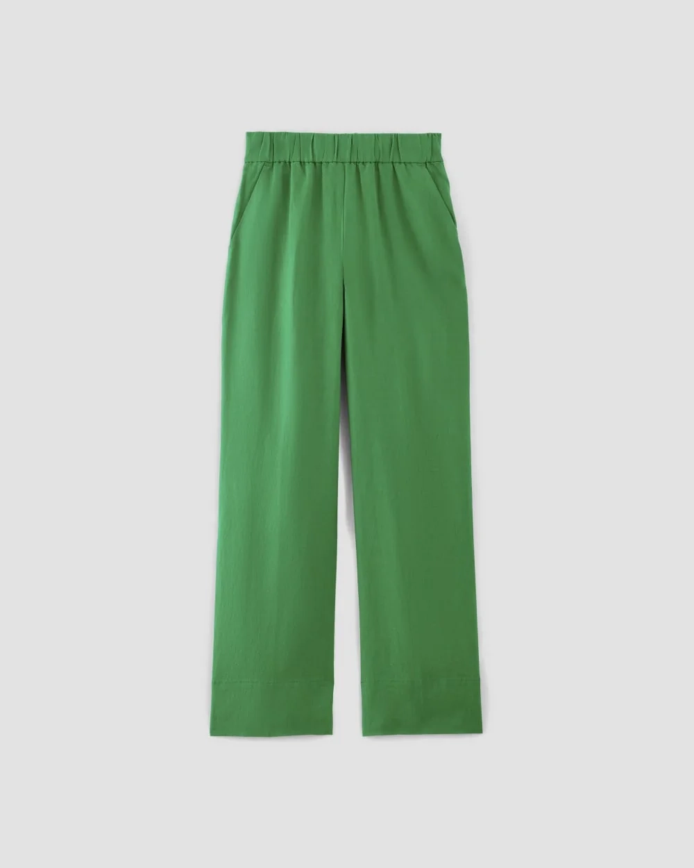 The Linen Easy Pant | Grass Green (3)
