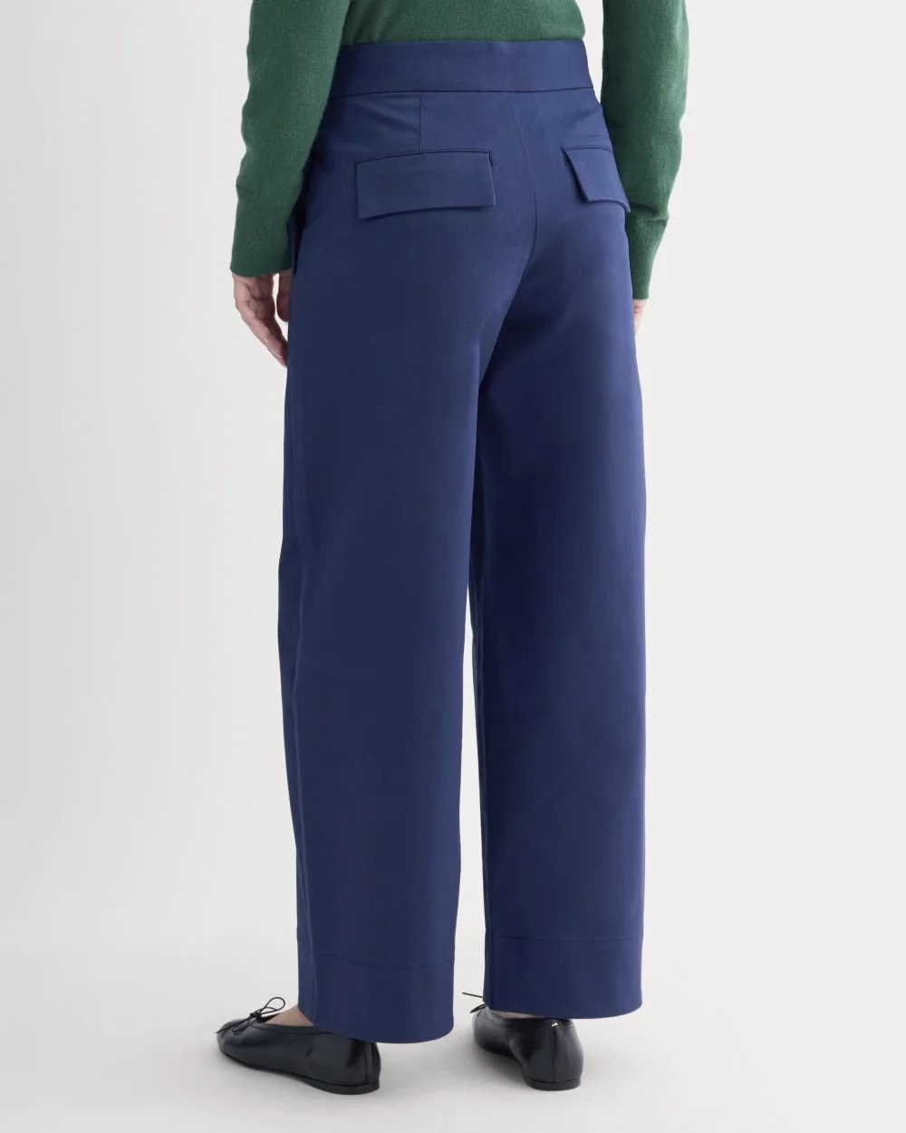 Seamed Balloon Pant | Navy (5)