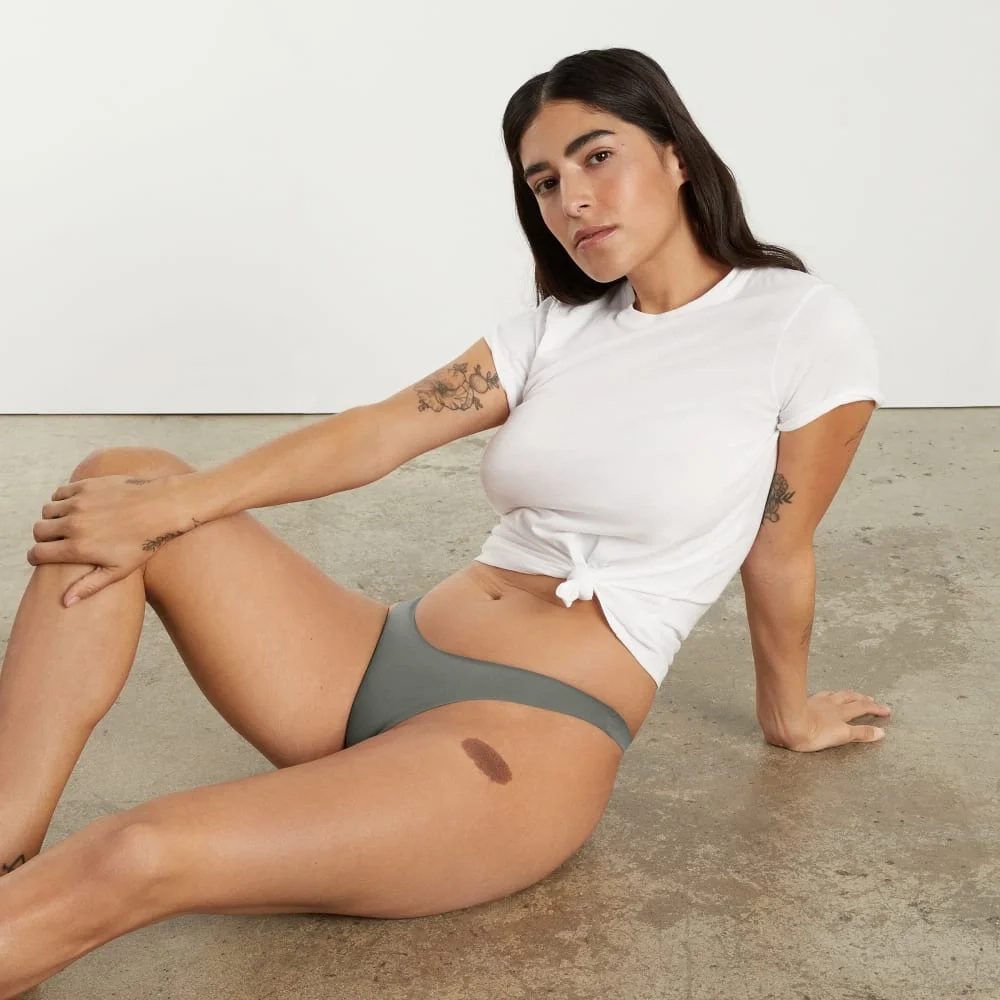 The Invisible Thong | Pewter Green (3)