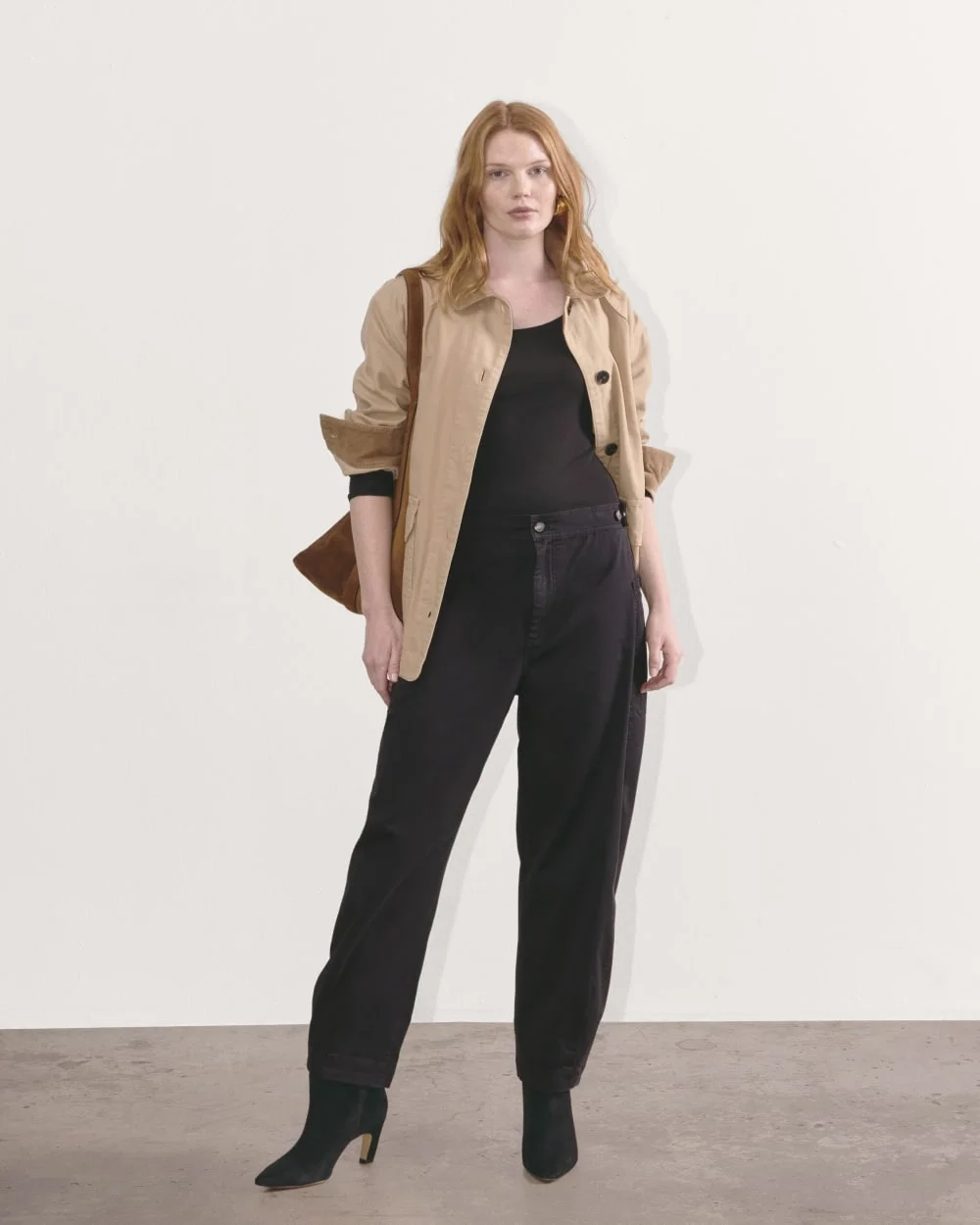 The Barrel Pant | Black