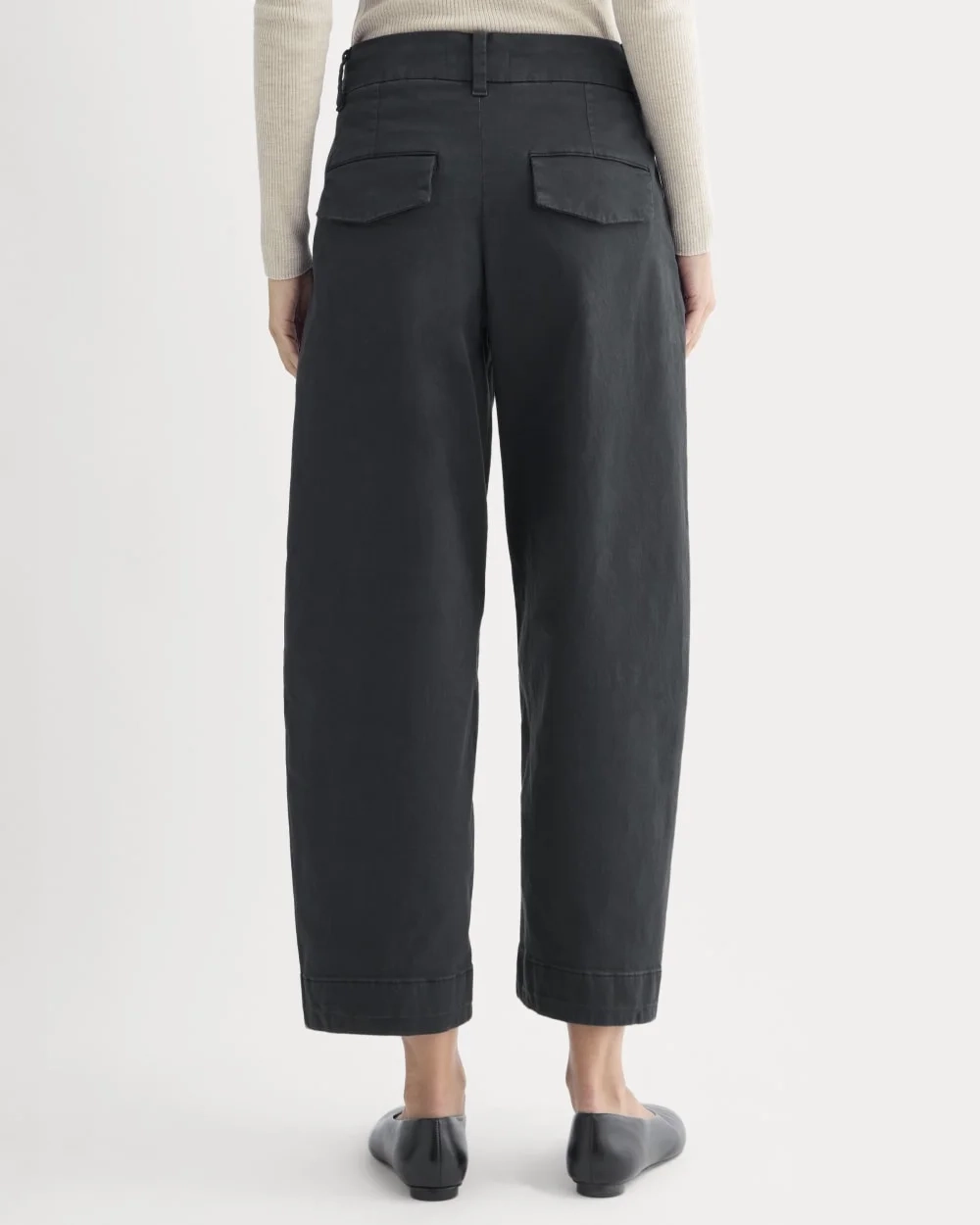 Cotton Twill Chino | Black (2)