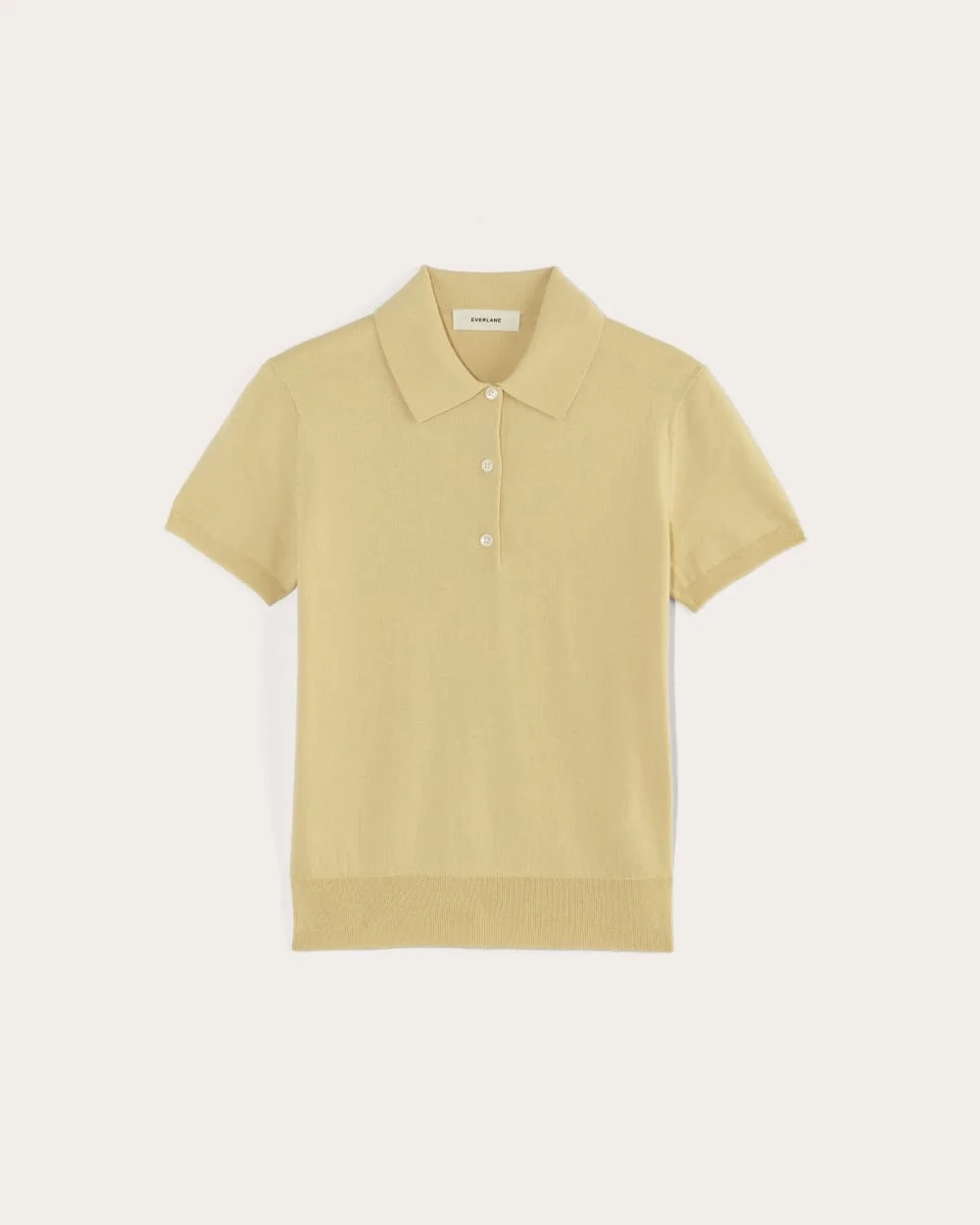 The Polo in Cotton Cashmere | Parsnip (4)