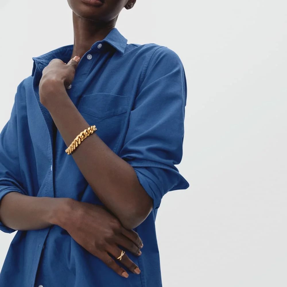 The Japanese Oxford Shirt | Deep Blue (2)