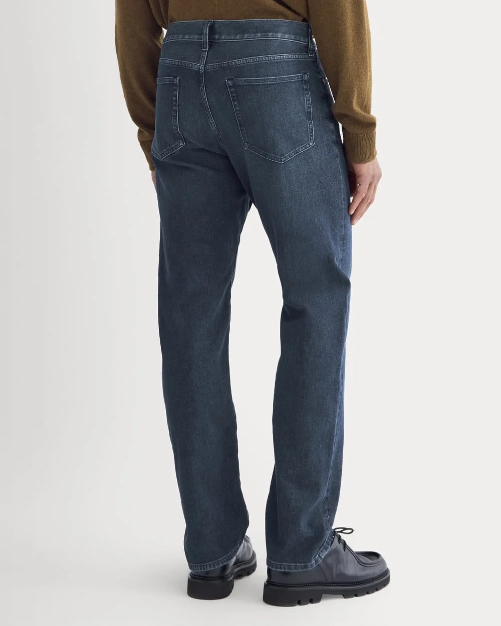 Straight-Leg Stretch Jean | Dark Indigo (3)