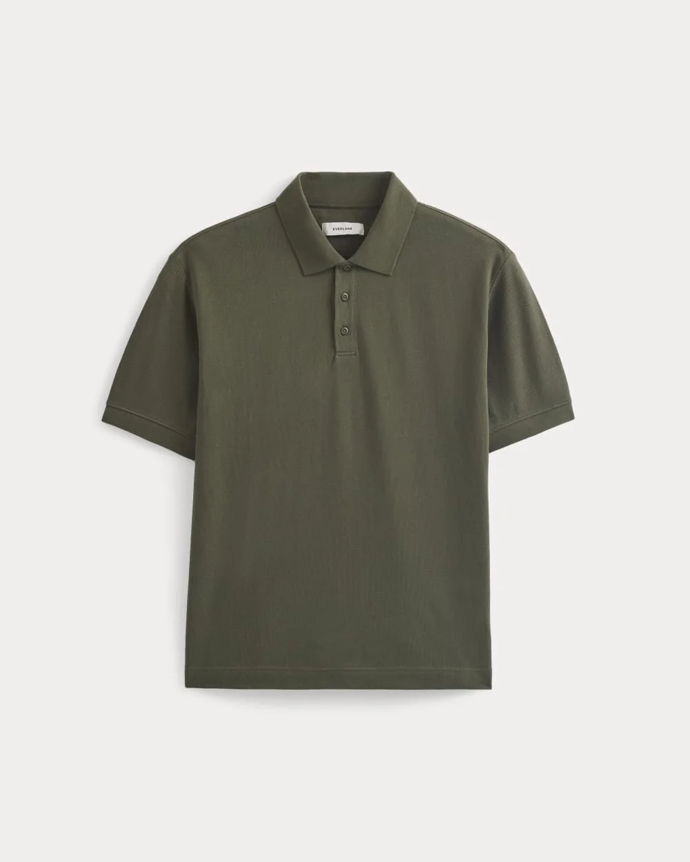 Classic Piqué Polo | Olive Night (3)