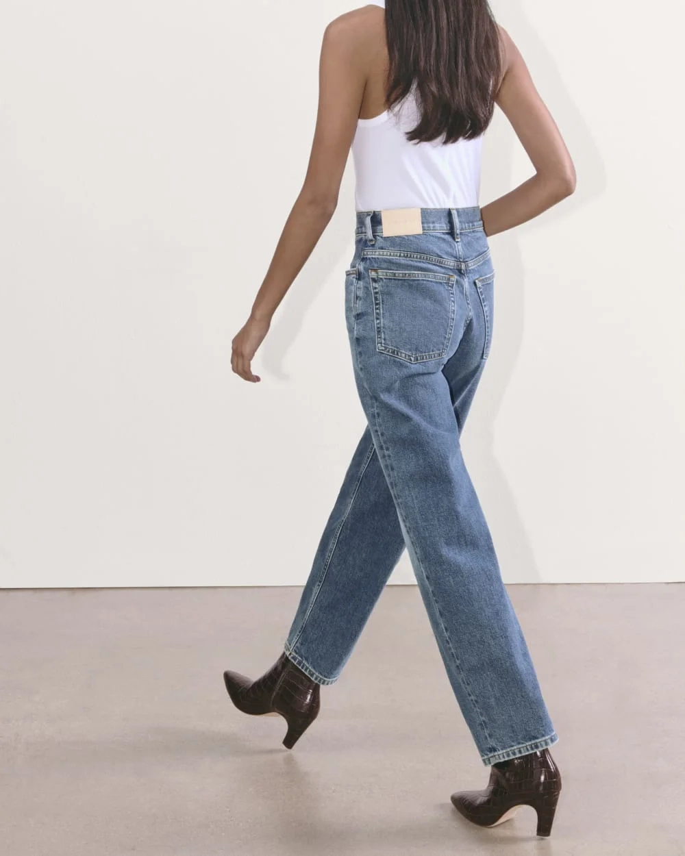 The Way-High® Jean | Mid Indigo | 27.5” Inseam (2)