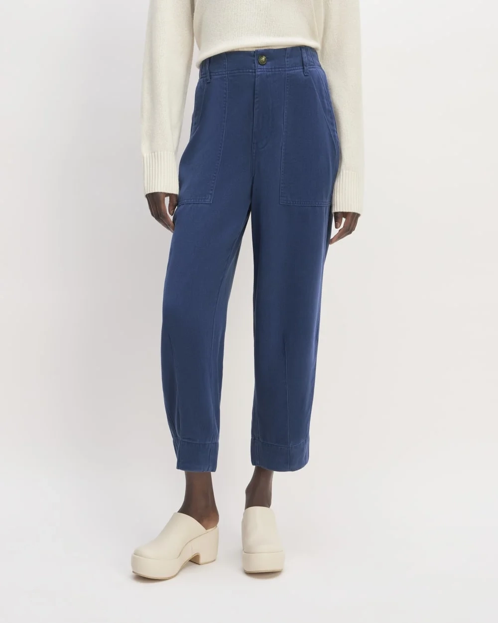 The Utility Pant in Buttersoft | Bellwether Blue (3)