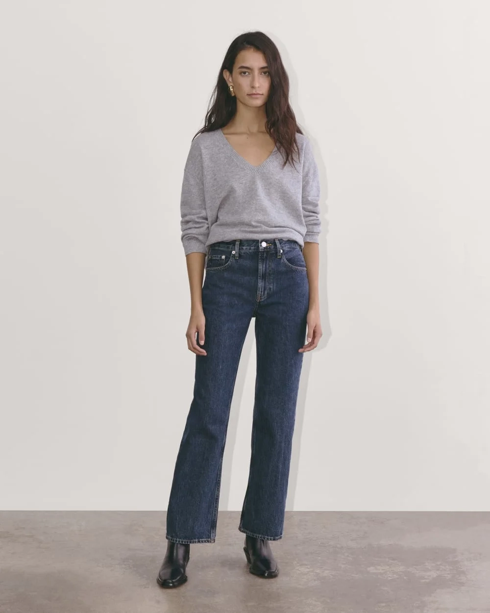 The Cheeky Straight Jean | Indigo (3)