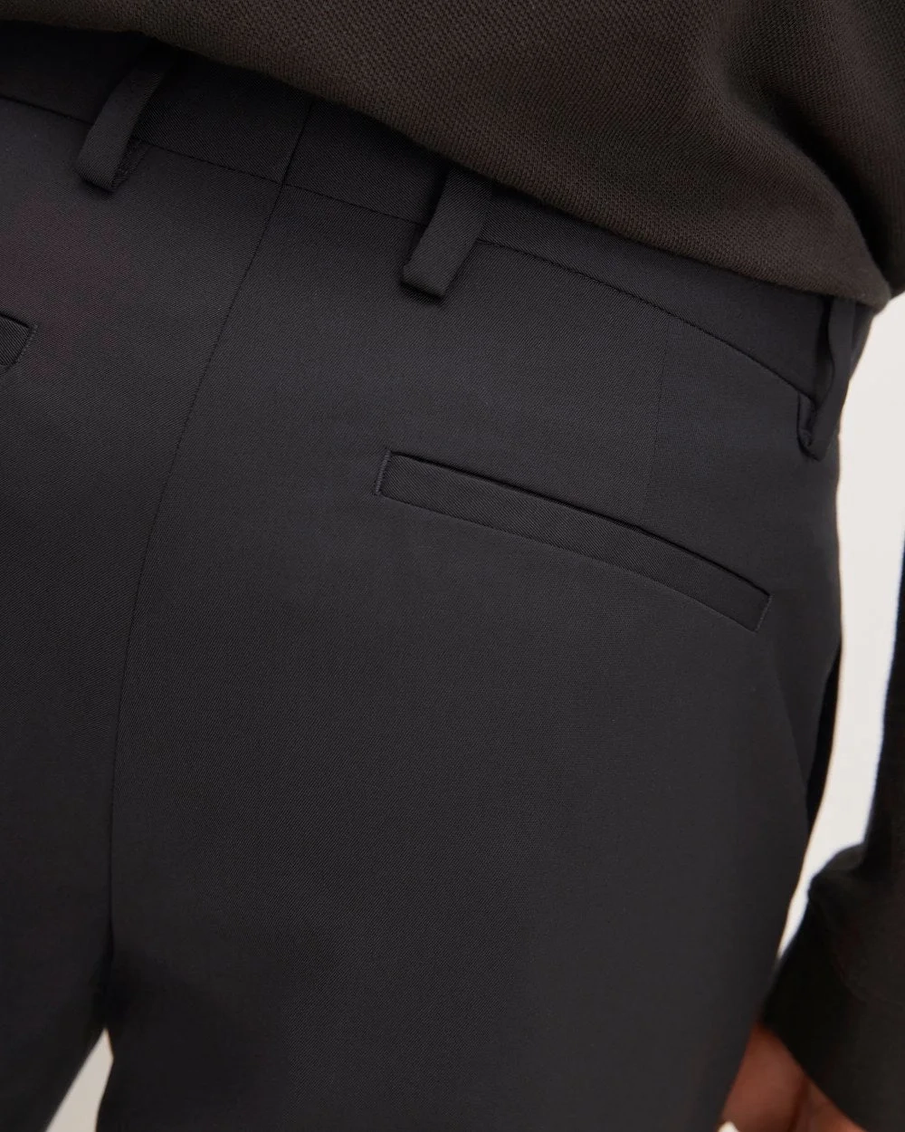 The Italian Wool Pant |  Black (2)