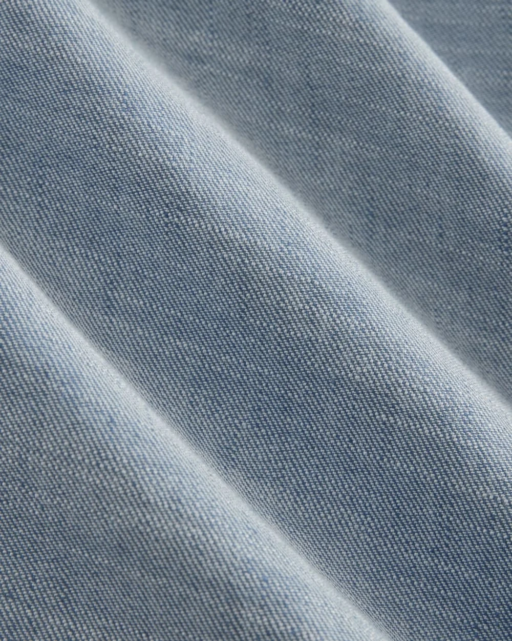 The Wide-Leg Pant in Stretch Linen | Chambray (4)